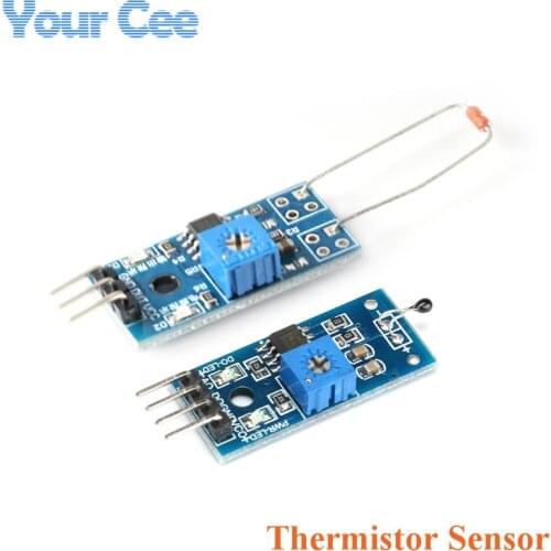 Thermistor Temperature Sensor Module Thermal Sensor Module Temperature Switch for Arduino Smart Car Accessories
