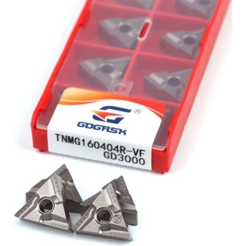 TNMG160404R-VF TNMG160404L-VF TNMG160408R-VF TNMG160408L-VF High quality metal ceramic turning tool lathe tool parts CNC