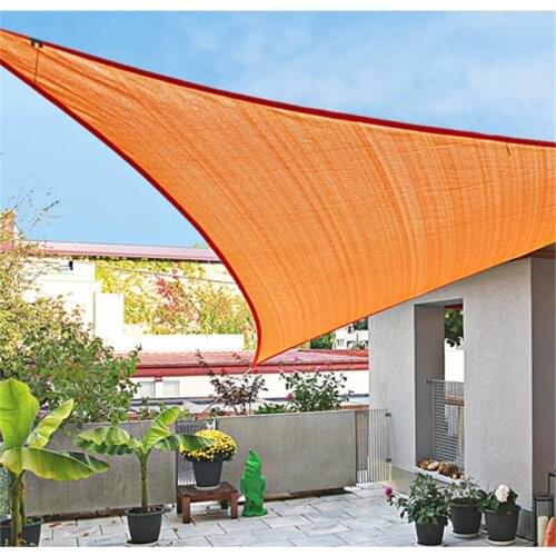 Triangular Shade Sail Outdoor Shade Canopy Canopy Awning Landscape Canopy Waterproof Shade Cloth Sun Shade Sail 300x400x500cm