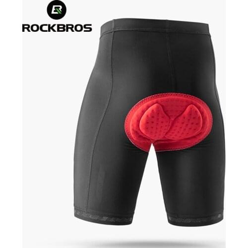 ROCKBROS Cycling Shorts 3D Gel Pad Shockproof Pro Cycling Shorts Ciclismo Shorts Cycling Short Summer Cool Dry Bike Short Tights