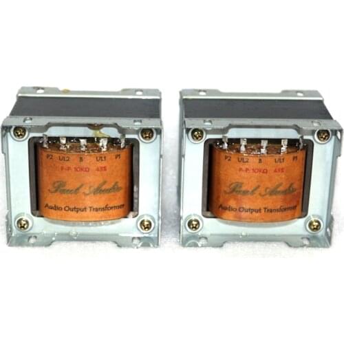 17W 10K push-pull output transformer, Frequency response 20HZ-60KHZ -0.25DB, suitable for 6P14 6P6P 6F6G 6P1 EL84 6AQ5 FU-7 tube