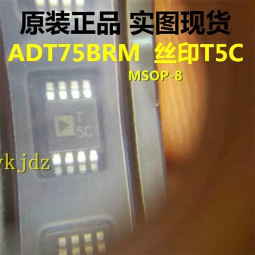 1PCS/Lot , ADT75BRM ADT75BRMZ ADT75B ADT75BR T5C MSOP-8 ,New Oiginal Product New original fast delivery