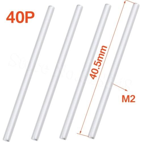 40pcs Front / Rear Arms Pins Swing Arm Round Pin 2*40.5mm for WLtoys 1/18 Scale A959 A969 A979 K929 A959B A969-B RC Car Parts