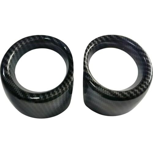 Car ABS Front Bumper Fog Lamp Light Frame Cover Sticker Trim for Subaru XV 2012 2013 2014 2015