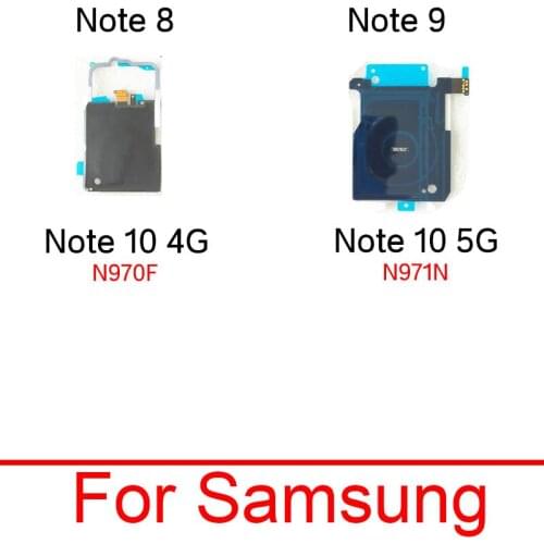 Wireless Charger Panel Coil Chip NFC Flex Cable For Samsung Note 8 9 10 4G 5G Antenna Sticker Charging Board Replacement Parts