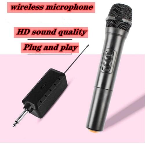 New wireless microphone square dance Bluetooth speaker computer amplifier audio home KTV dynamic coil universal microphone