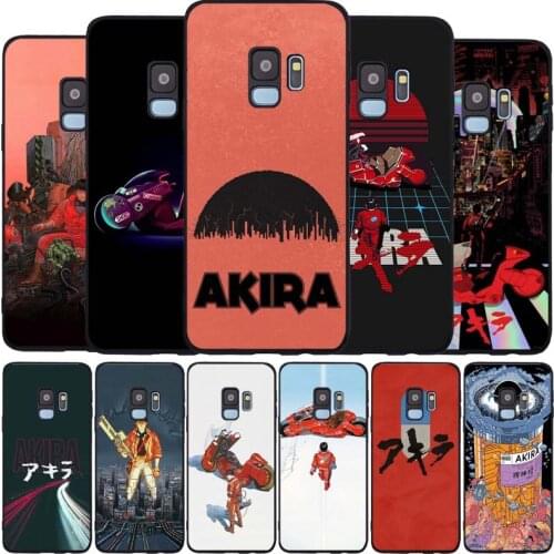 Akira 1988 black Soft phone Case For Samsung S20 S10 S9 S8 S7 edge Plus Lite Note 8 9 10 A6 A7 A8 A9 2018 Cover