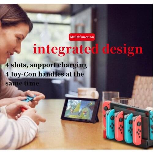 For Switch Joy Con Controller Charger Dock Stand Station Holder for Nintendo Switch NS Joy-Con Game Support Dock for Charging