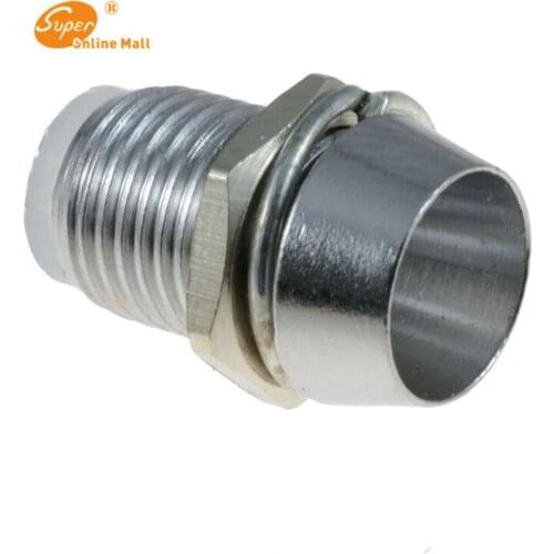 1000 pcs 3mm Chrome Metal LED Holder Bezel Clip Mount Panel Display Holders For 3mm LEDs Light-emitting Diodes High Quality