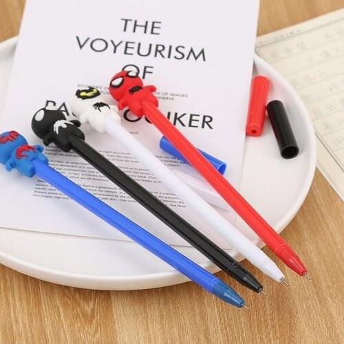 20 PCs Creative Stationery Gel Pen Korean Cartoon Signature Pen Student Neutral Pen Study Office Supplies Wholesale