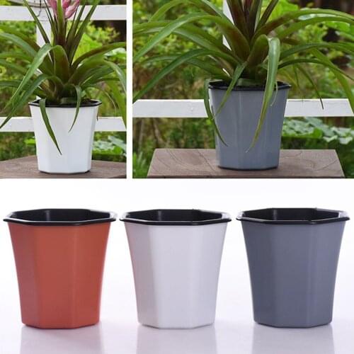 Macrame Plant Flower Pot Automatic Water-Absorbing Plant Flower Pot Fleshy Basin Balcony Office Garden Flower Pot Drop Shipping