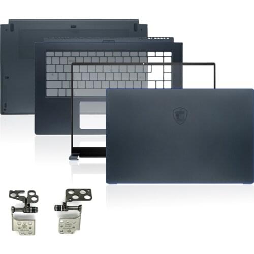 NEW LCD Back Cover /Hinges/Front Bezel/Palmrest/Bottom Case For MSI PS63 MS-16S1 PS63 Mondern 8RD 8SC 8M 8RDS 8MO 8RC Series