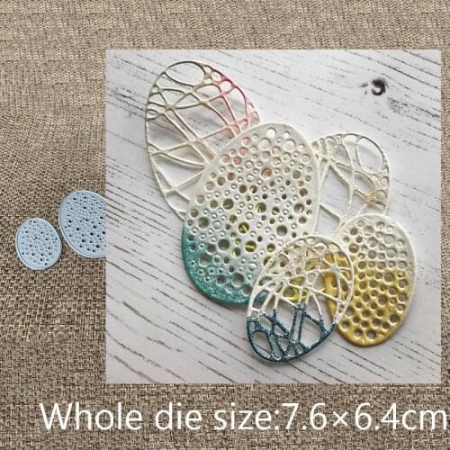 New Design Craft Metal Cutting Die cut die new easter eggs decoration scrapbooking Album Paper Card Craft Embossing Die Cuts