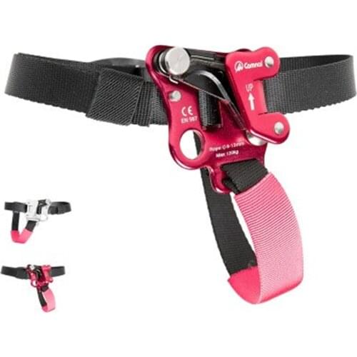 Climbing Foot Ascender Set Riser With Pedal Belt Grasp Rope Gear Anti-fall Off Left Right Foot Ascend Climbing Accessories