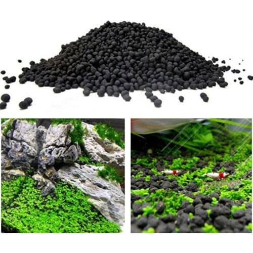 200g Fish Tank Water Plant Fertility Substrate Sand Aquarium Plant Soil Substrate Gravel For Fish Tank Water Moss Grass Lawn