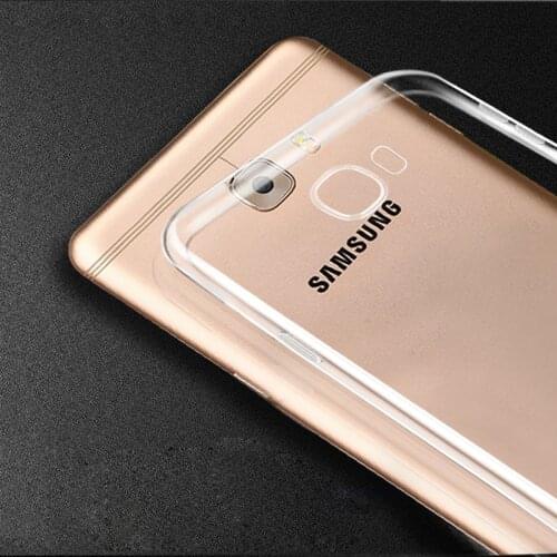 Transparent gel Clear Case For Samsung Galaxy C5 C7 Pro C10 c5000 c5010 c7000 c7010 Soft TPU phone cases