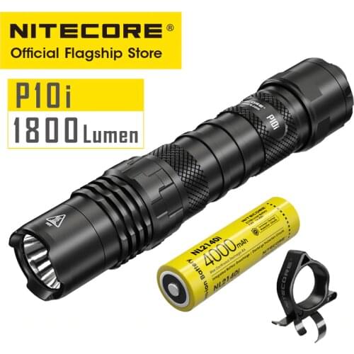 NITECORE P10i one-button flash type-c charging duty tactical small straight flashlight