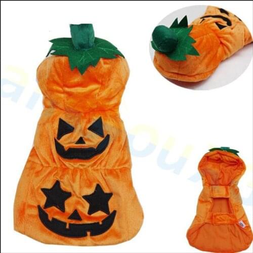 Halloween Festival Party Decoration Pumpkin Ghost Cat Dog Clothes Autumn Winter Pets Clothes Teddy Puppy Shirt Sweatshirt