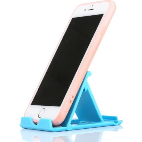 Universal Mini Folding Plastic Cell Phone Mini Stand Holder Cradle For iPhone 7 6 6s plus 4S 5S Samsung Note 4 3 2 Galaxy S5 S4