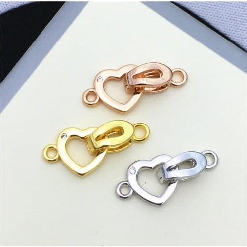 Pearl necklace bracelet clasp, 18 k gold plated clasp connector, maintenance of DIY accessories material.YLPJ