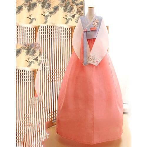 Hanbok Dress Hanbok Dress Custom Made Korean Traditional Woman Hanbok Korean