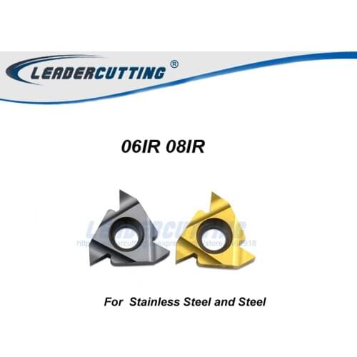 06IR 08IR A60 1.5ISO LDA PRA PRC*10pcs Internal Indexable Tungsten Carbide Threading Lathe Inserts,Small thread tips