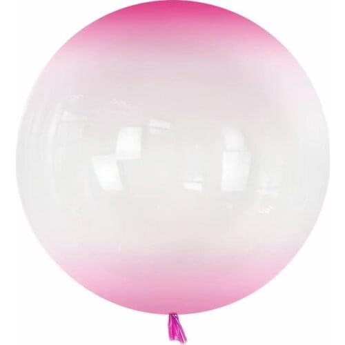 10/20/50pcs Crystal Clear Pastel Balloon Party Decor Transparent Clear Helium Gradient Bubble Ballon Birthday Wedding Decoration