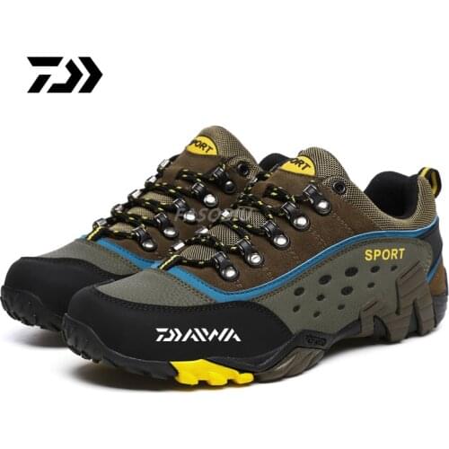 2021 Daiwa MensProfessional Climbing Shoes Fishing Shoes Outdoor Comfortable Travel Shoes Non-slip Breathable Fishing Shoes