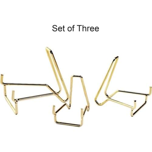 3PCS Metal Display Holder Rock Stand Decor Mineral Stone Rack Softball Crystal Stand Mineral Display Stand Holder Home Decor