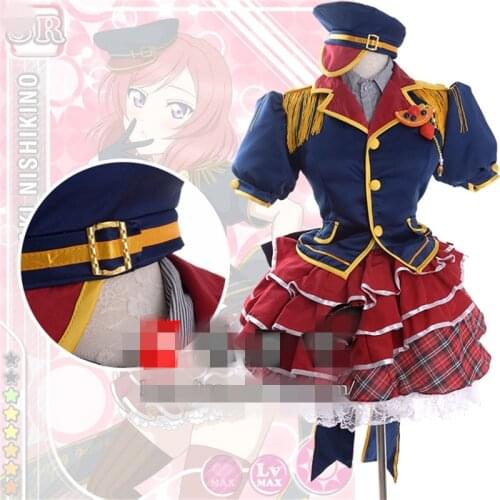 Anime Cosplay Costume lovelive Singing Fruit Awakeness Maki Nishikino Dress Lolita Dress Woman Dress Z