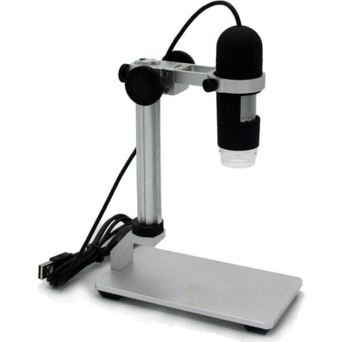 1000X Digital USB Microscope Viedeo Microscope USB Endoscope Camera Magnifier 8 LED lights Aluminum Alloy Stand