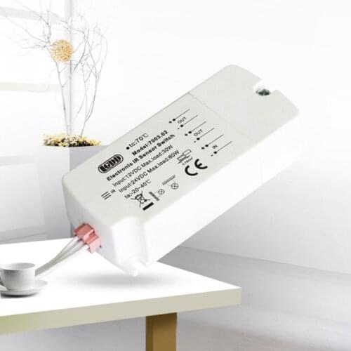 DC12V IR Sensor Switch Hand Wave Infrared Light Switch for LED Lamps LED Strips Motion Sensor