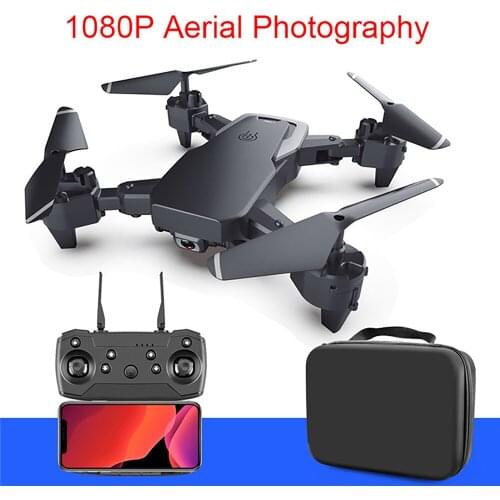 720P 1080P 4K HD Remote Control Aircraft FPV Drone Fixed Height Gesture Photo Dual Camera UVA Folding RC Drone