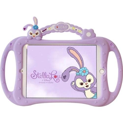 Easterm 2020 2019 Luxury New Silicone Cartoon Starlight Mini5 Rainbow&Handl Tablet Protect Cover For iPadPro Air4 11 Inch 9.7In