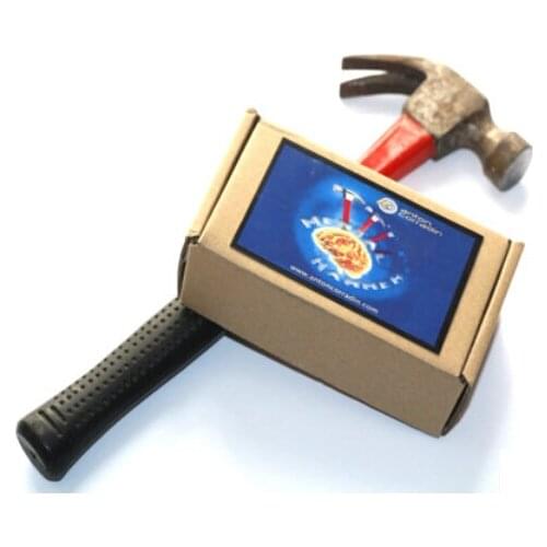 Mental Hammer Magic Tricks Fun Stage Close Up Magia Illusion Mentalism Gimmick Props Appearing Magie for Professional Magicians