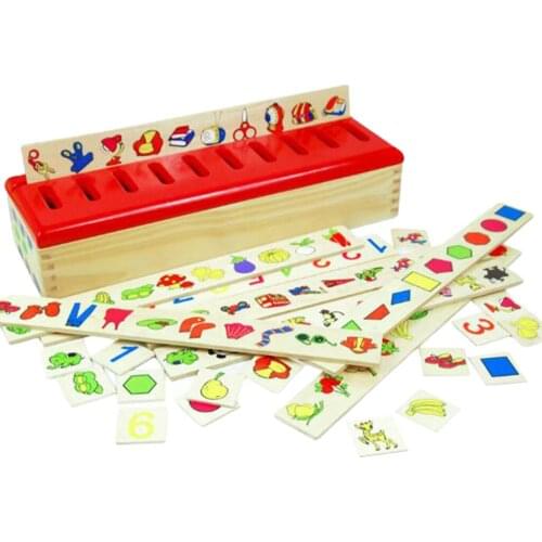 Knowledge Classification Kids Category Cognitive Box Educational Toy