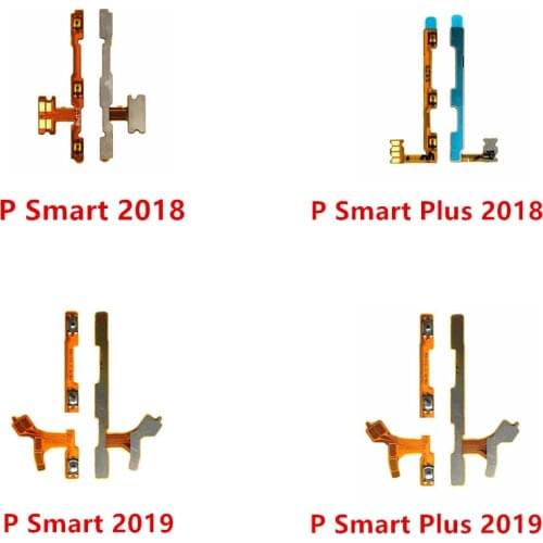 Switch Power ON OFF Button Flex Cable Ribbon For Huawei P Smart Plus 2019 2018 Mute Silence Volume Key Replacement Parts