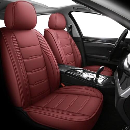 ZHOUSHENGLEE leather car seat covers for honda freed stream accord 2018 crv civic jezz 2011 city 2010 fit hrv xrv car seats