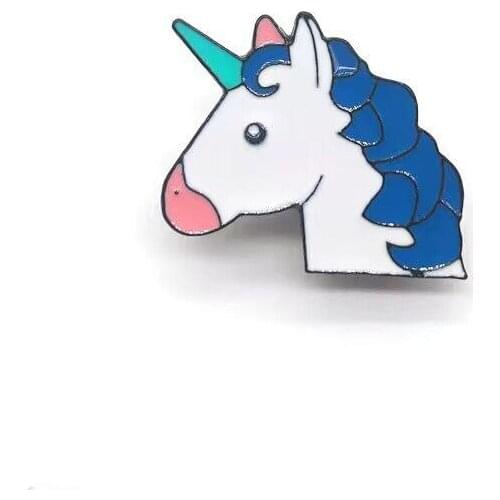 CUTE UNICORN Lapel Pin Tie Tack safety brooch pin Custom Personalized service available