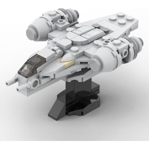 New Star Space Wars Mini UCS Razor Crest MOC-48067 Display Collection Toys Building Blocks Bricks Kids Toys Gifts