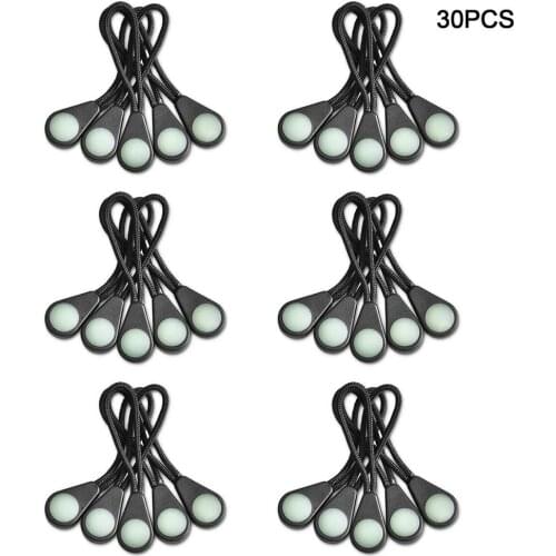 Newest Ultra-Bright Glow In The Dark Night Zipper Pull Ideal Kit Markers For Coats, Jackets, Rucksacks And Tent Zippers