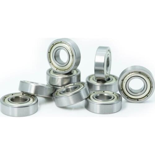 697ZZ Bearing ABEC-1 10PCS 7x17x5 mm Miniature 697Z Ball Bearings 619/7 ZZ Z2V1 Quality