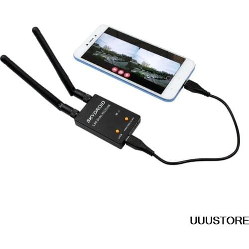 Skydroid 5.8Ghz 150CH True Diversity UVC OTG Smartphone FPV Receiver for Android Tablet PC VR Headset FPV System RC Drone