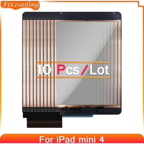 10pcs Touch For iPad Mini 4 Touch Screen Panel Assembly Replacement For iPad mini 4 A1538 A1550 Tablet Outer Glass Touch Panel