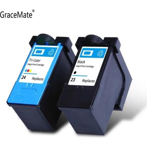 GraceMate Compatible Ink Cartridge for Lexmark 23 24 for Z1420 X4550 X3550 Z1410 X3530 X4530 Printer