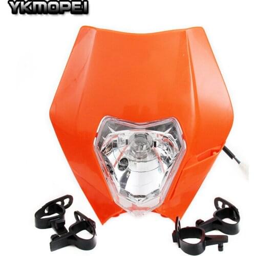 Universal Motorcycle Headlights Dirt Bike Motocross Supermoto Version Headlight For SX EXC XCF SXF SMR Headlamp