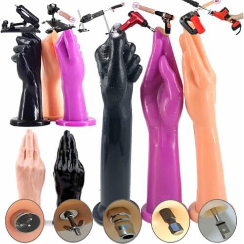Universal Connector Sex Machine Attachment Venus hand Super Large Dildo fists Sexual Anal Plug Penis Accessories Love Machine