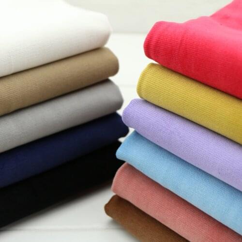 50x145cm Pure Cotton Stretch Corduroy Fabric With Pinstripes For Autumn And Winter Clothes Jacket Pants Fabric
