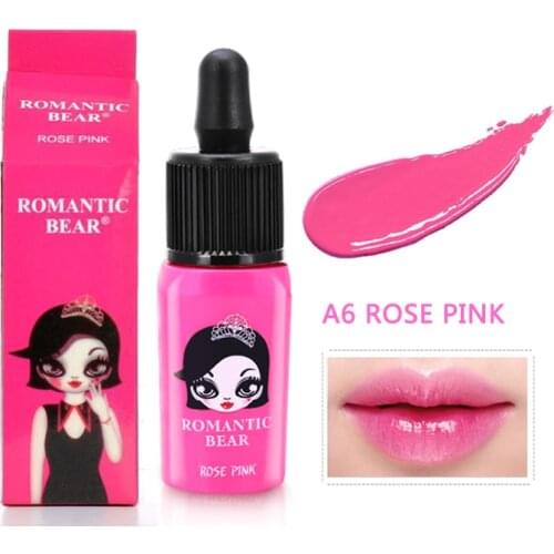Makeup Lipstick Liquid Blush Rouge Water Lip Gloss Long Lasting Hot Sale Beauty Non-marking Dyeing Lip Glaze
