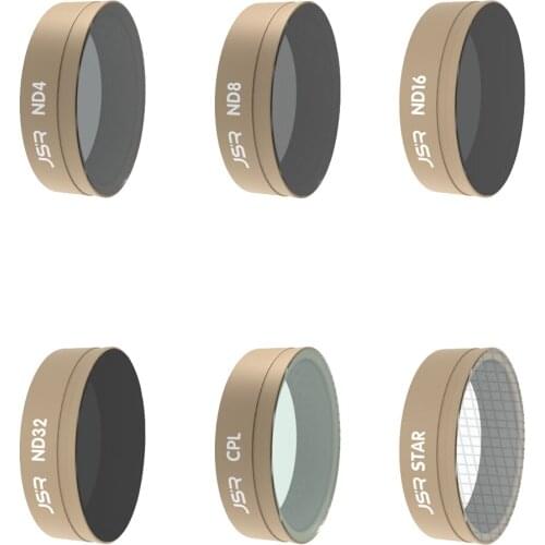 STAR CPL ND Lens Filters 6 Pack Compatible with the DJI Osmo Action